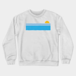 80s Retro sunset Crewneck Sweatshirt